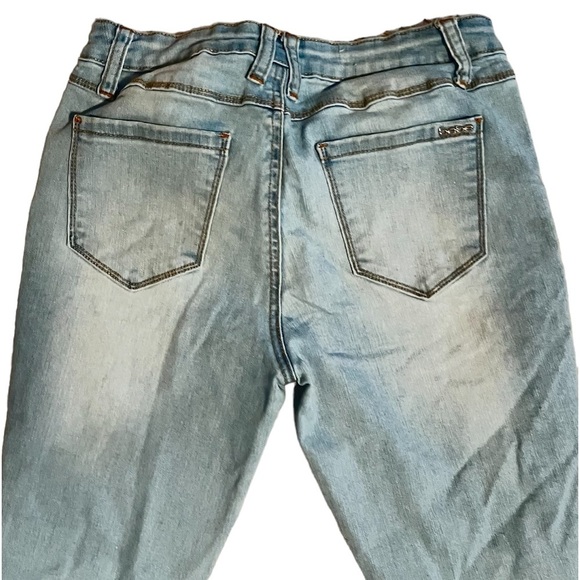 BEBE Legging Jeans Light blue/ Size 29 - Picture 6 of 10